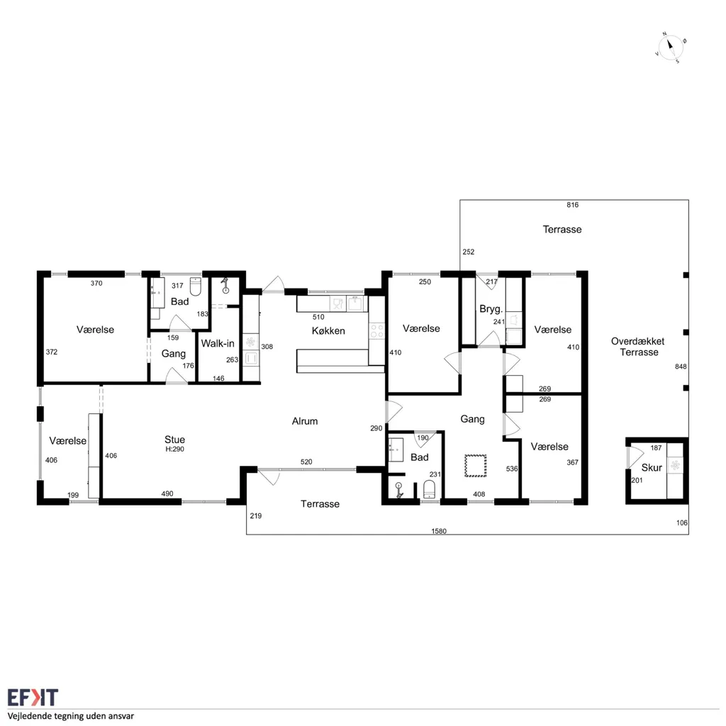 Maison 6 pièces à Holstebro