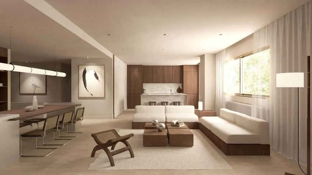 Luxury Flat with East-Facing Windows in Madrid