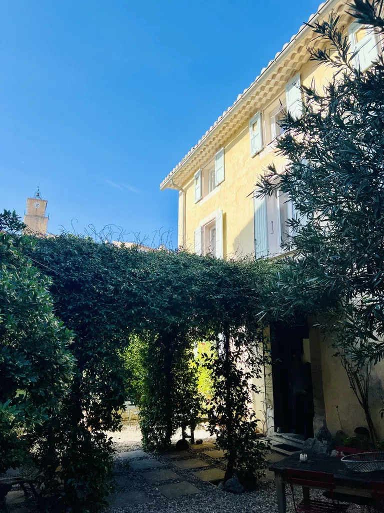 Jardin - Maison Bourgeoise avec Jardin à Sablet