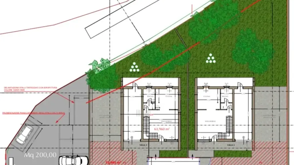 Plaan - New Villa with Garden in Vigevano