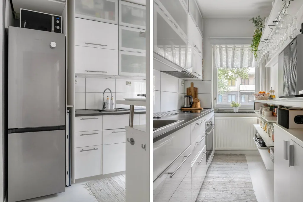 Kitchen - Apartment with Parking in Södertälje