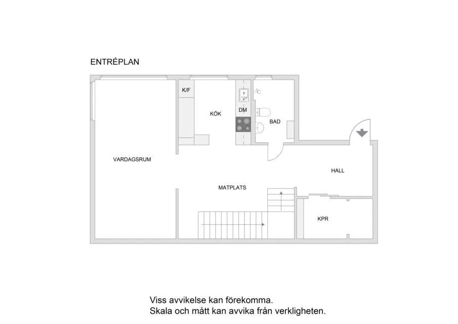 Plan - Unique Apartment with Terrace in Kista