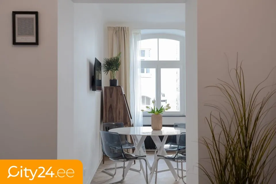 Salle à manger - Renovated Flat with Stone Facade in Riga Centre