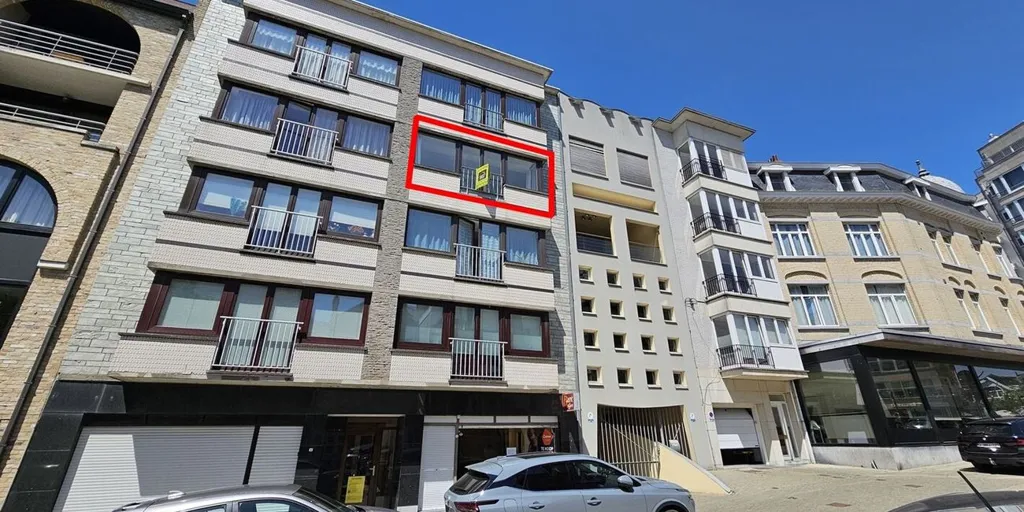 Extérieur - Appartement avec Balcon près de la Mer à De Panne