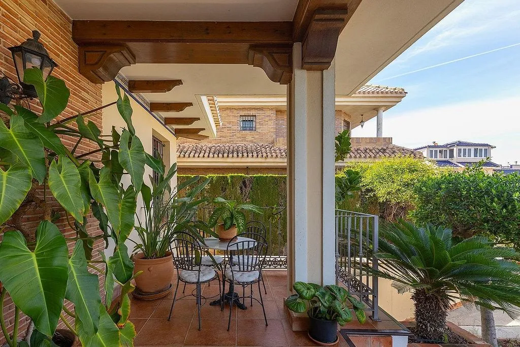 Terrasse - Villa with Sea View in La Veleta