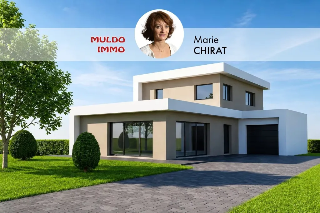 Contemporary House with Pilat View in Vienne