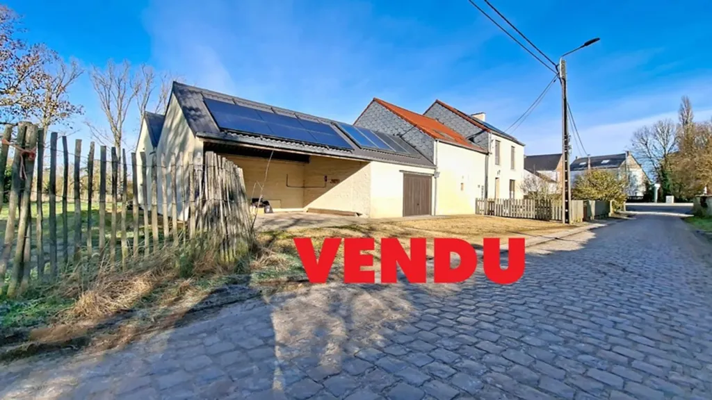 Exterior - House with Workshop and Large Garden in Ramillies
