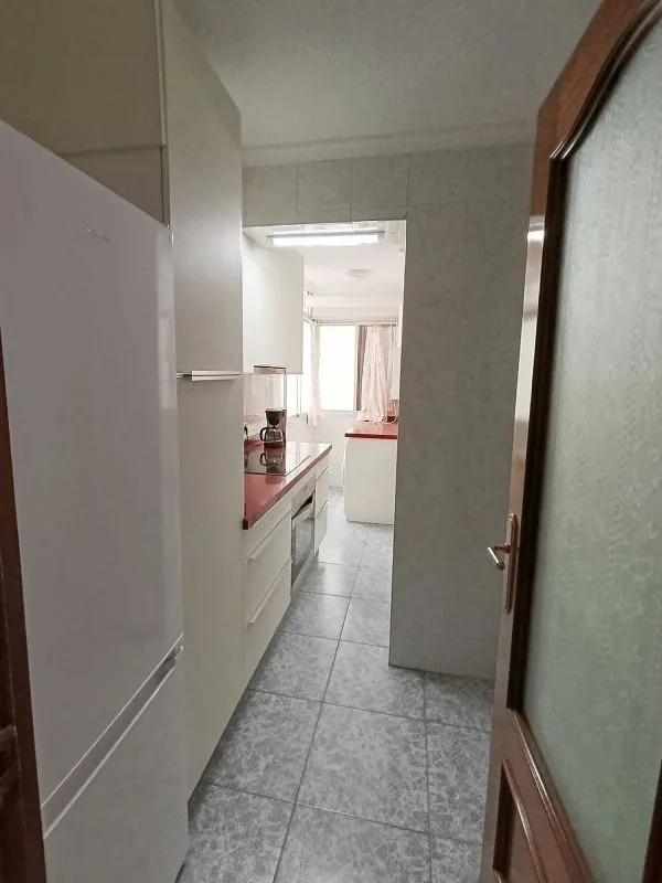 Köök - Furnished Flat with Air Conditioning in Rochelambert