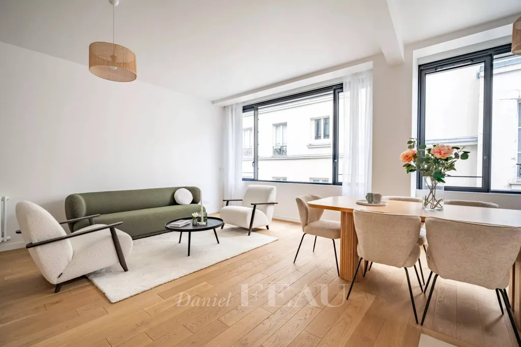 Séjour - Appartement avec Ascenseur dans le 4ème Arrondissement de Paris
