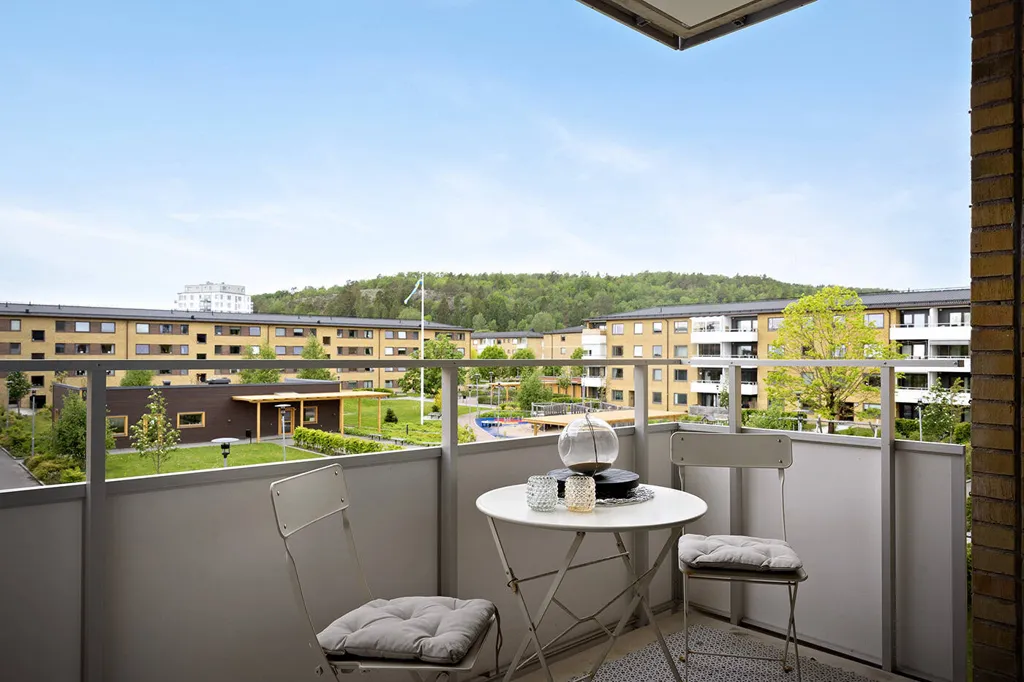 Balcon - Modern Flat with Balcony in Mölndal