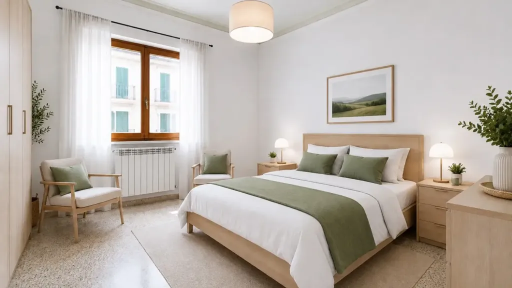 Chambres - Quadrilocale with Balcony and Garage in Certaldo