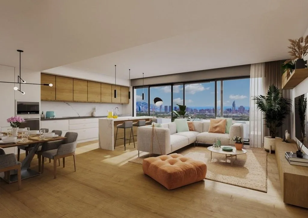 Séjour - Luxury Flat with Sea View in Finestrat