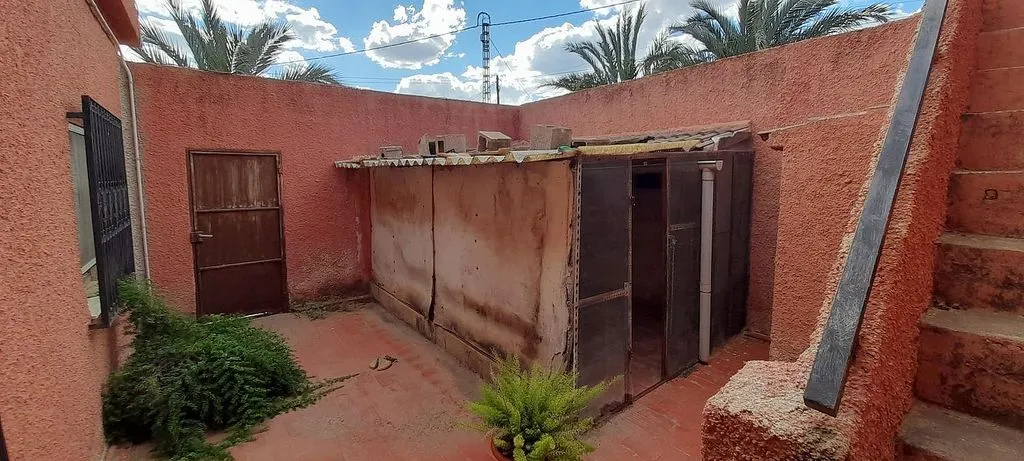 Jardin - Chalet with Garden and Air Conditioning in Elche