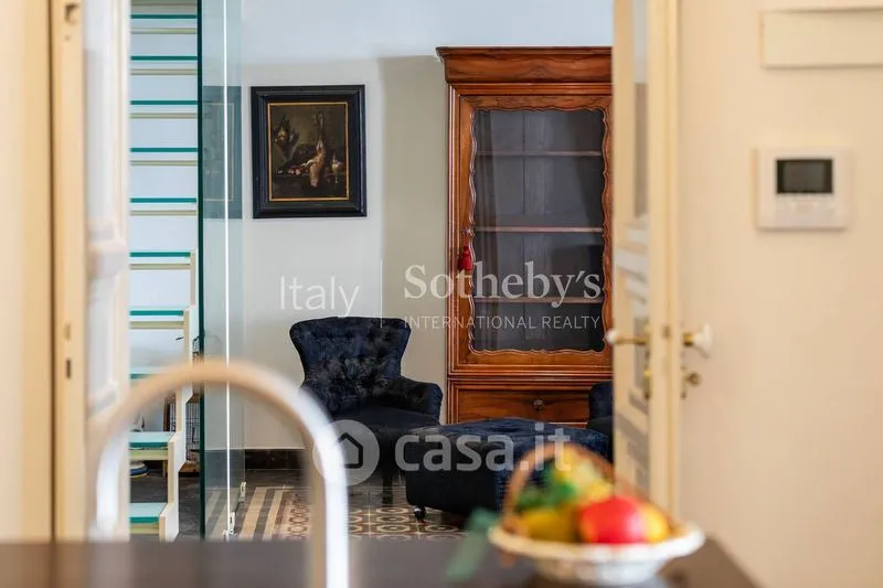 Soggiorno - Historic Triplex with Terraces in Modica