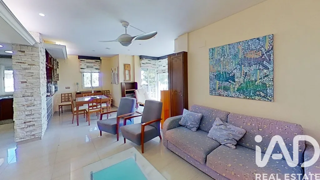 Séjour - Apartment with Sea View and Pool in El Campello