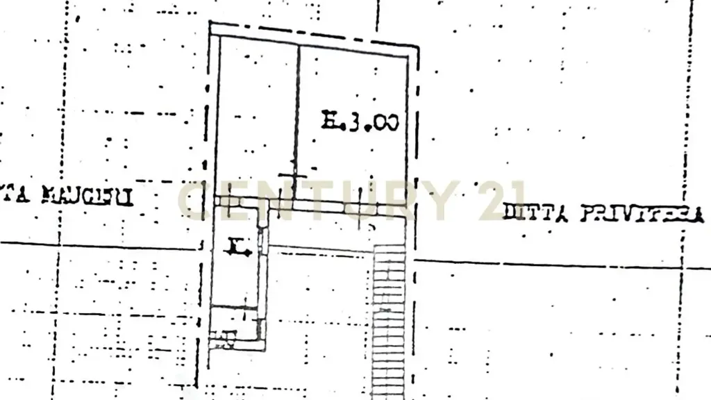 Plan - Duplex Apartment with Balcony in Catania Centre