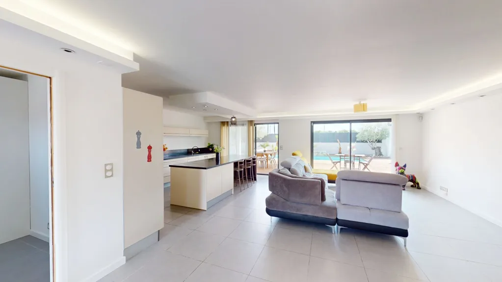 Séjour - Maison Contemporaine avec Piscine à Plaisance-Du-Touch