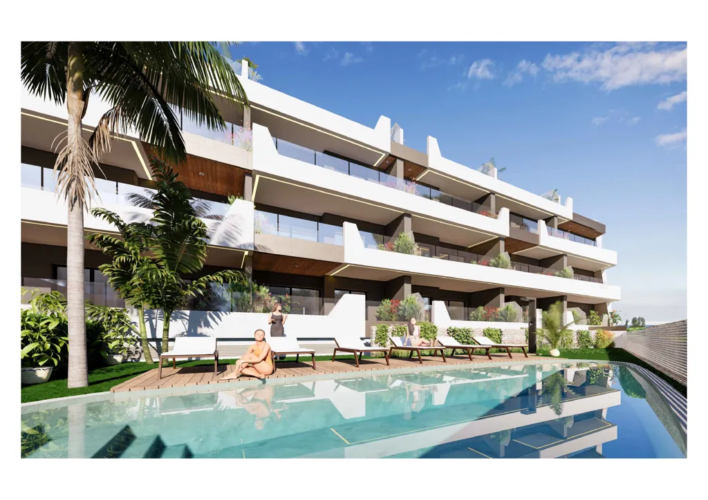 Piscine - Modern Apartment with Terrace in Benijofar
