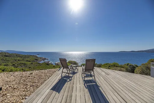 Terrass - Luxury Villa with Sea View in Sagone
