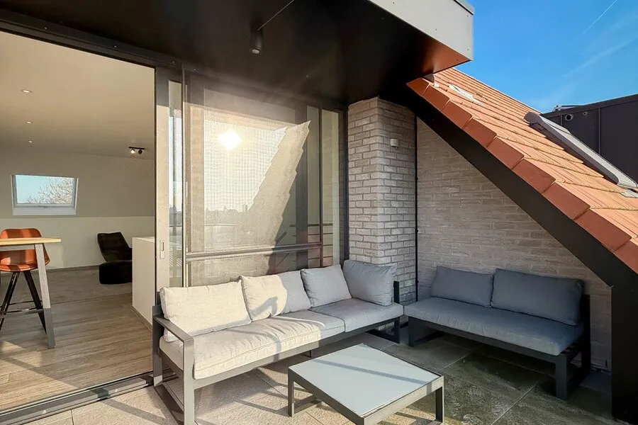 Terrass - New Build Apartment Near Duinenwater