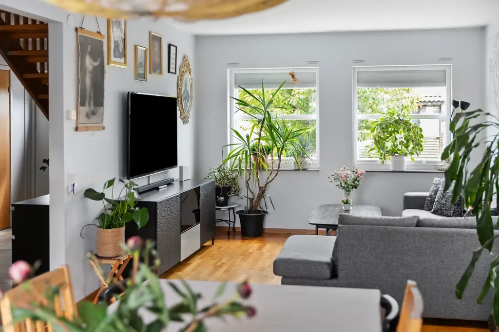 Séjour - Terraced House with Balcony in Åhus