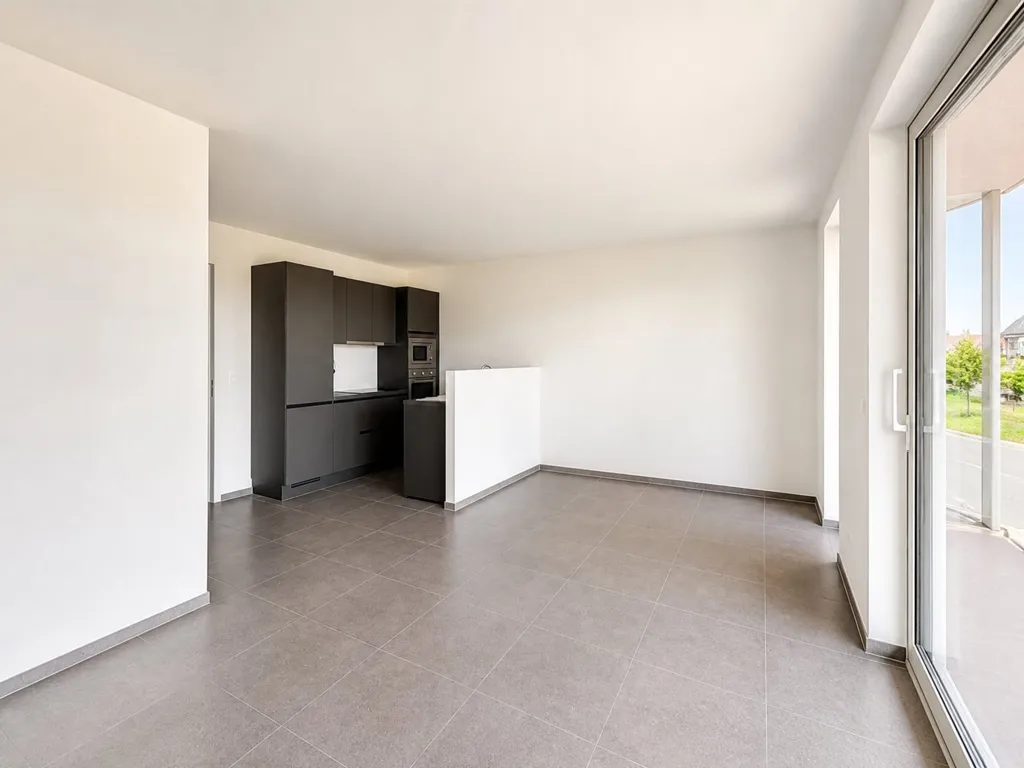 Kitchen - Newly Built Apartment with Terrace in Merchtem