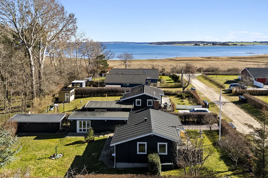 Vista aerea - Cottage with Fjord View in Bognæs