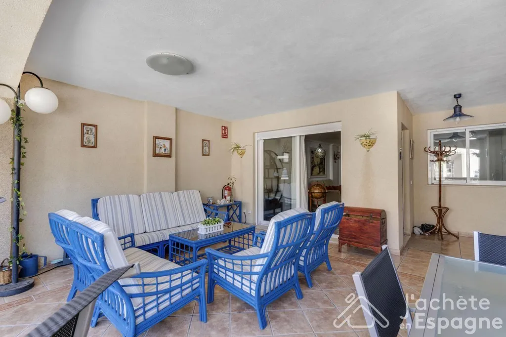 Terrasse - Furnished Apartment with Pool in Valencia