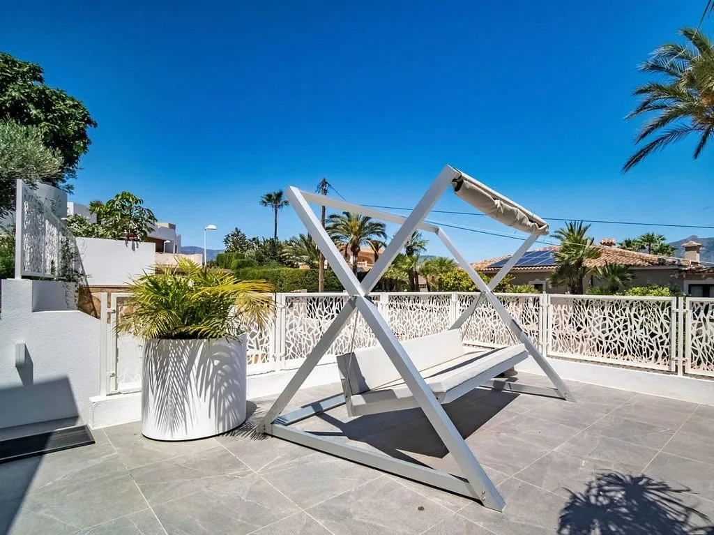 Terrasse - Contemporary Chalet with Pool in Altea Pueblo