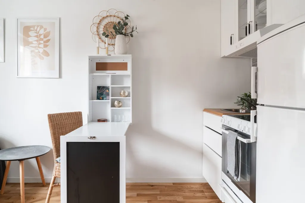 Cucina - Modernised Flat with Central Location in Eneborg