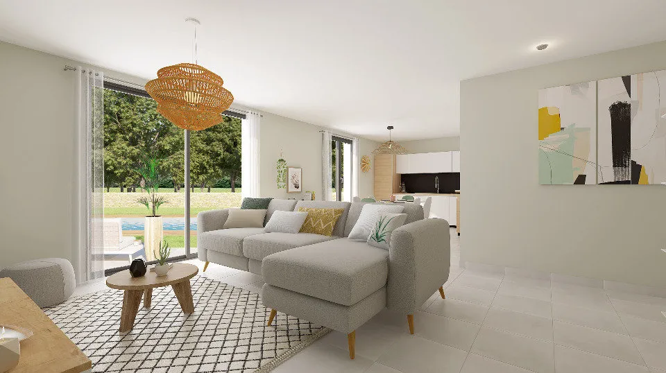 New Build House with Garden in Villate