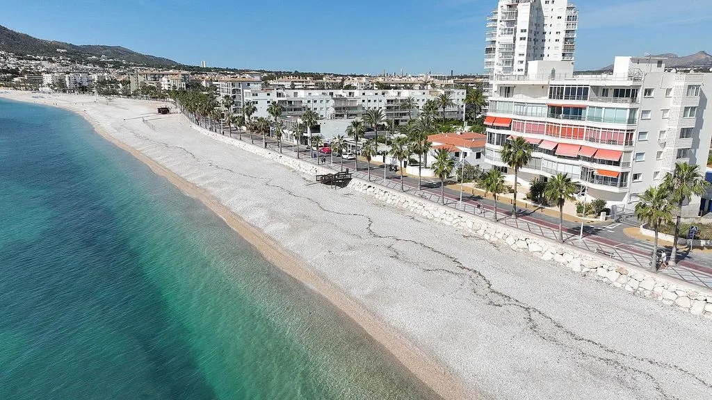 Vue aérienne - Seafront Apartment with Pool in L'Albir