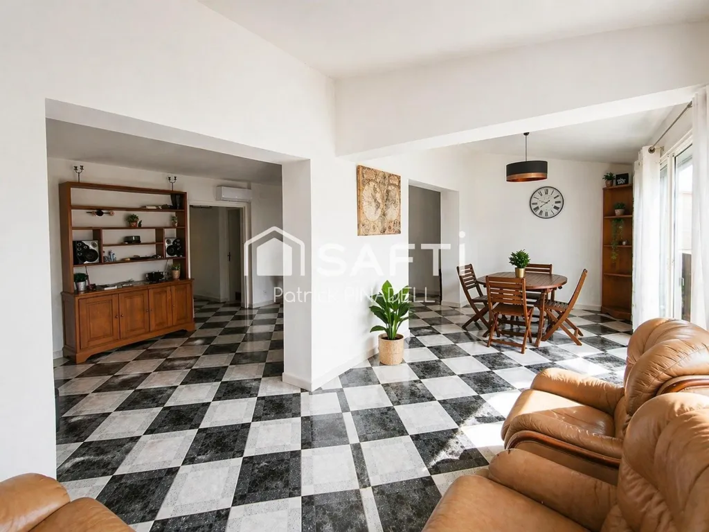 Séjour - Maison semi-détachée avec jardin à Bompas