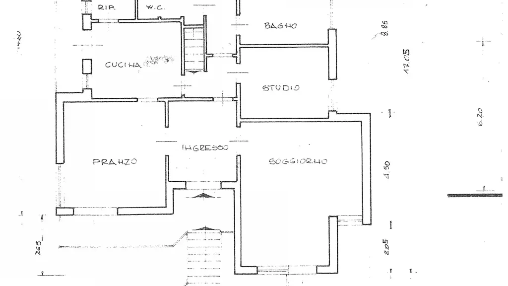 Floor Plan - 6-room house in IT