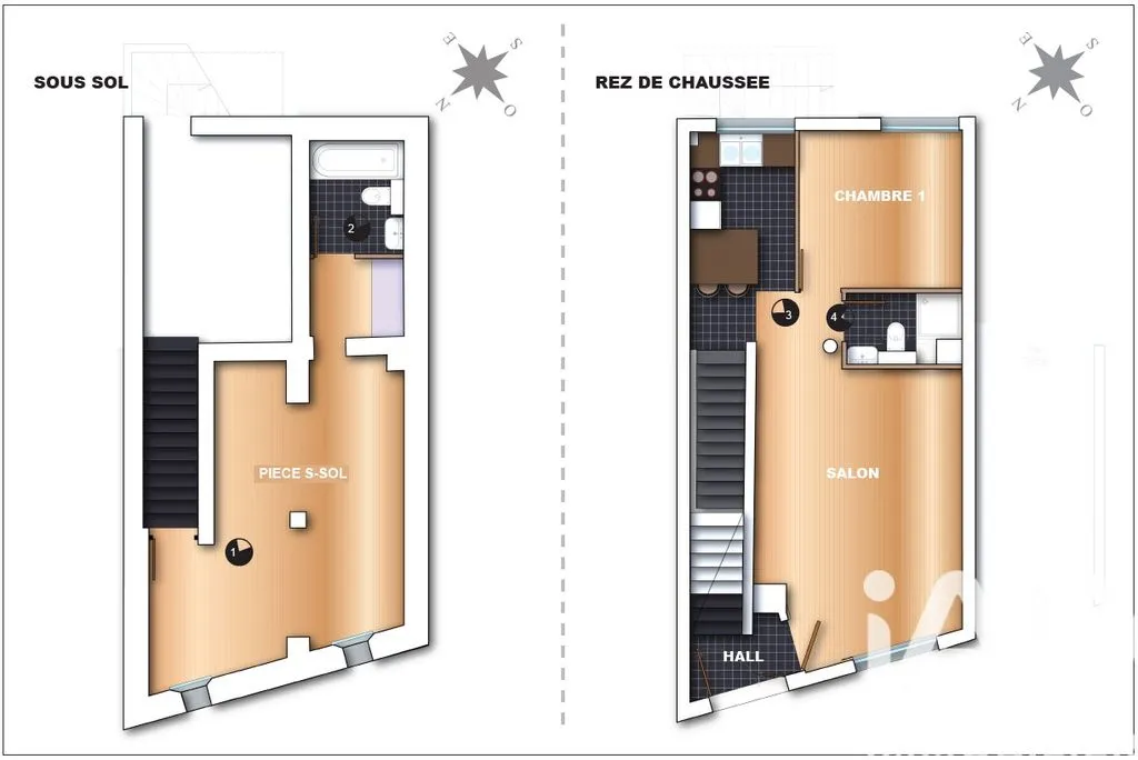 Plaan - Apartment Complex with Development Potential in Colombes