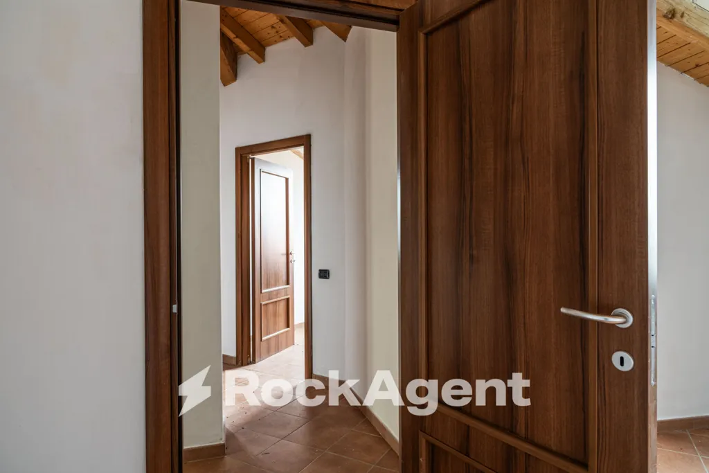 Hallway - First Floor Flat with Balcony in Camolino