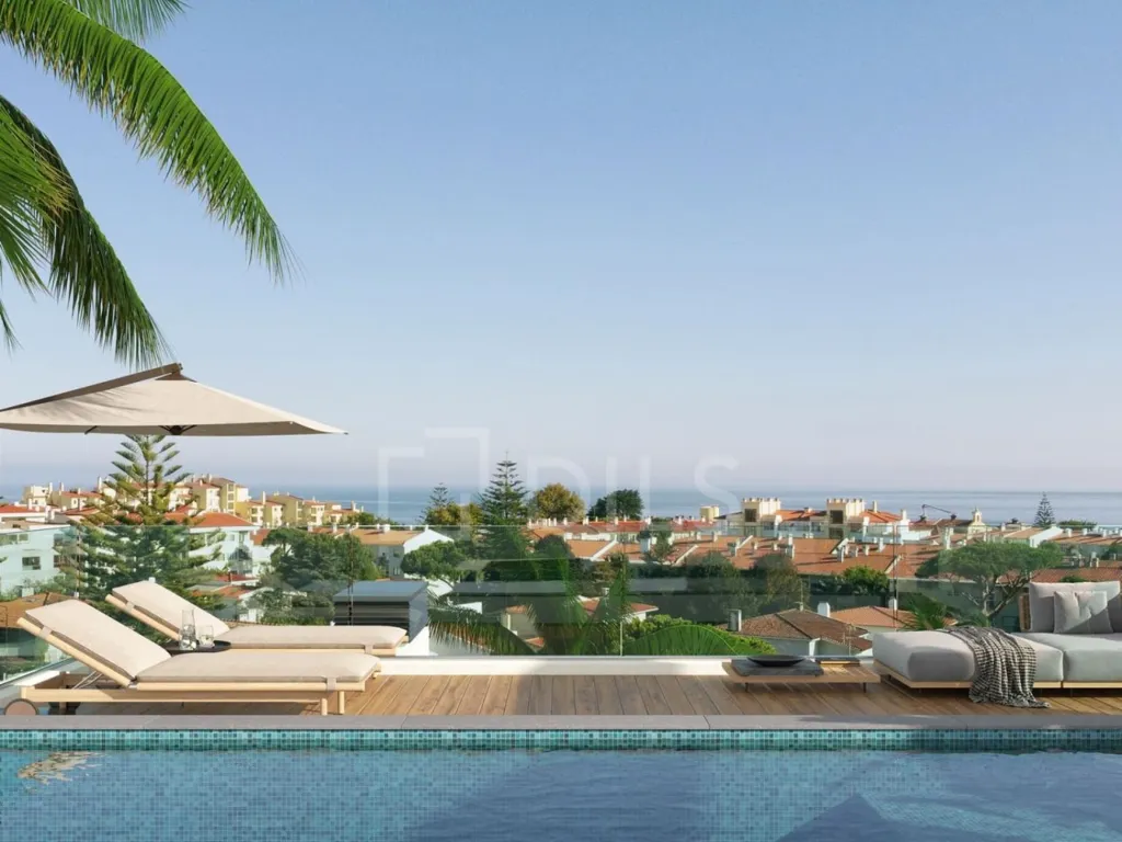 Pool - T4 Apartment with Terrace in Parede, Cascais