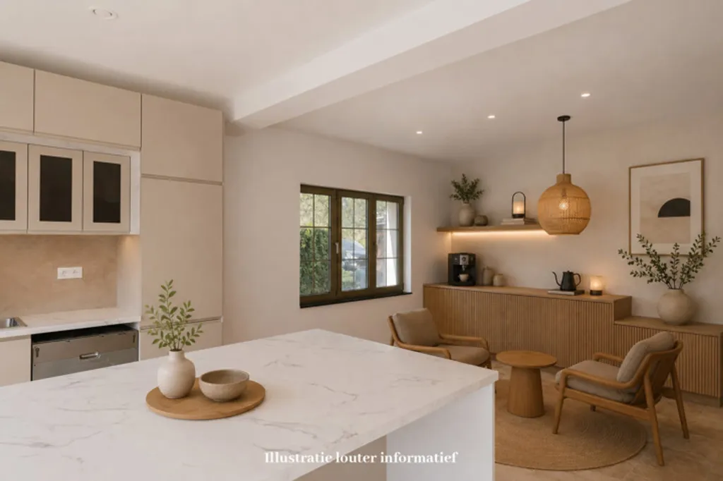 Köök - Renovated Villa with Garden in Kampenhout