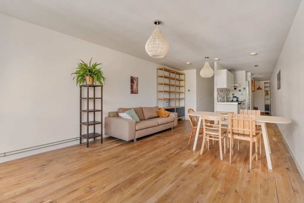 Soggiorno - Modern 3-Bedroom Apartment in Amsterdam Centre