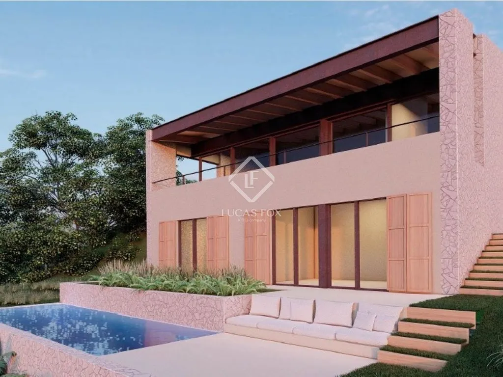 Pool - Modern Villa with Sea View in Begur