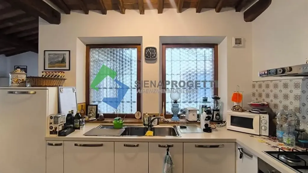 Köök - Rustic Apartment with Private Garden in Chianti