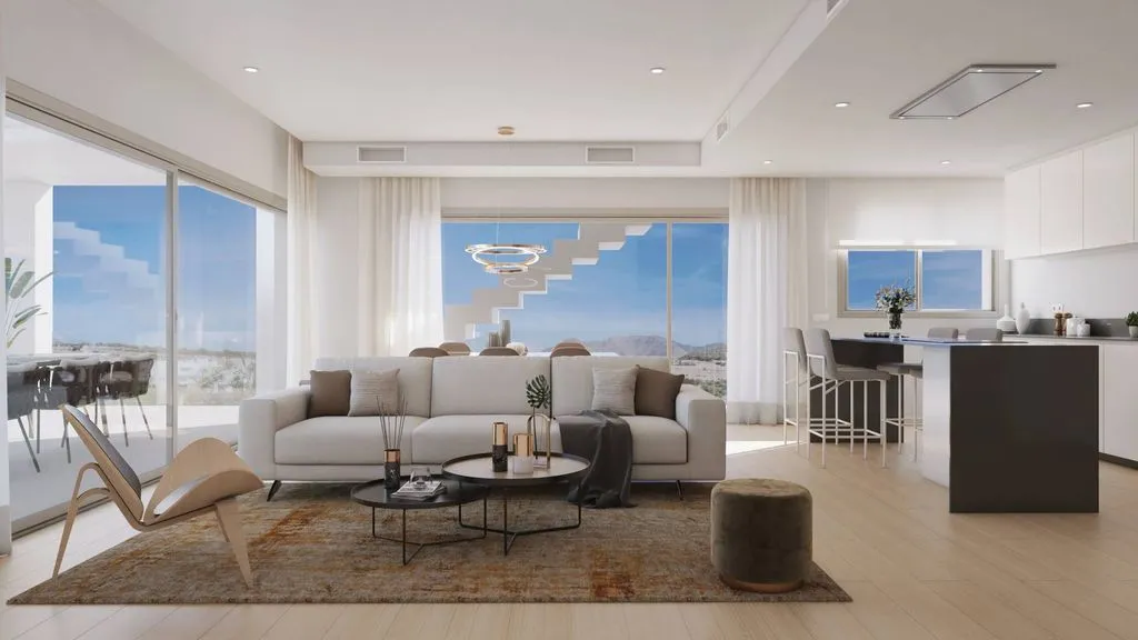 Séjour - Luxury Flat with Lake View in Casares