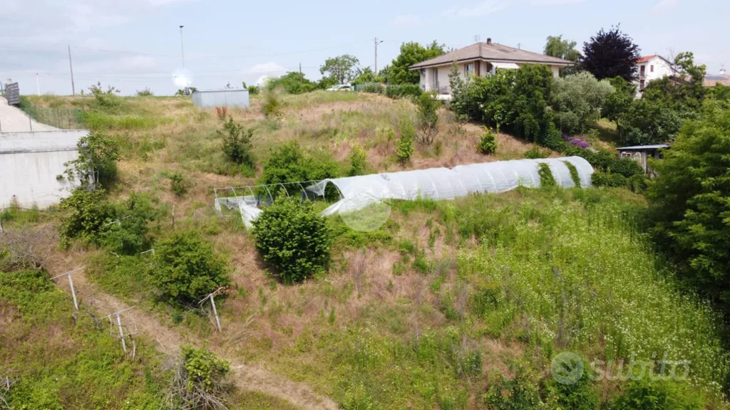 Vue aérienne - Edificable Land with Panoramic View in Sommariva Perno