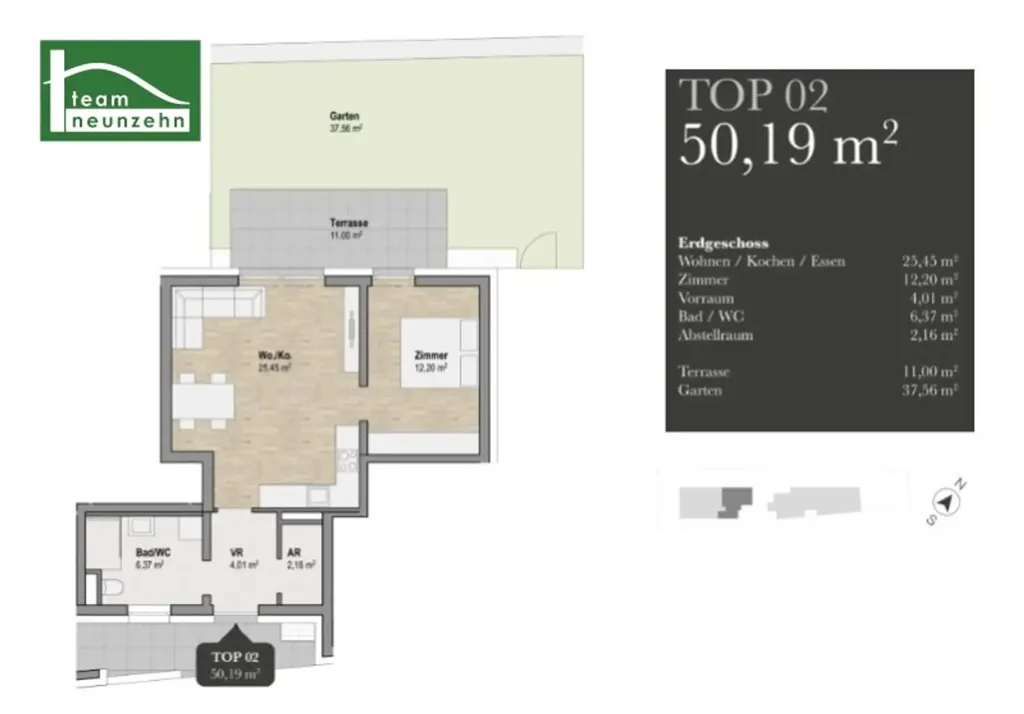 Planimetria - Modern Apartment with Garden in Graz Centre