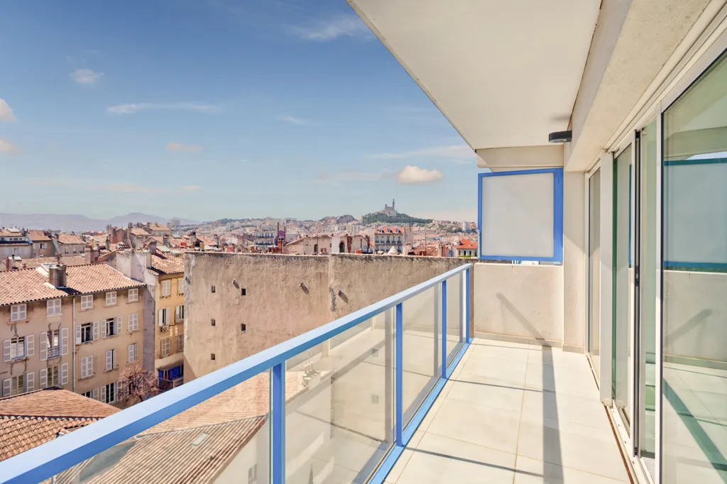 Balcone - Duplex with Notre Dame View in Marseille