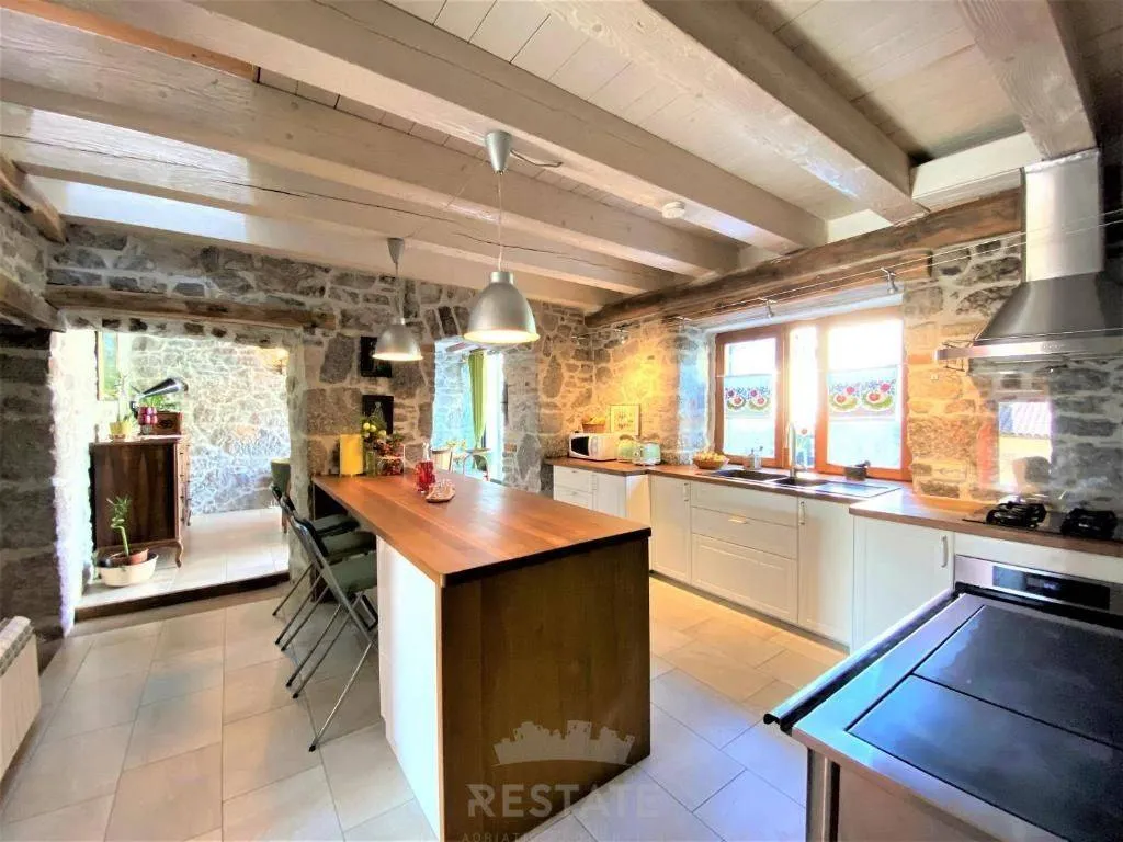 Cucina - House with Pool in Matulji