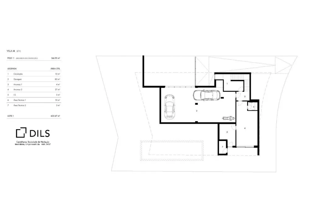 Plan - Luxury Villa with Private Pool in Birre, Cascais