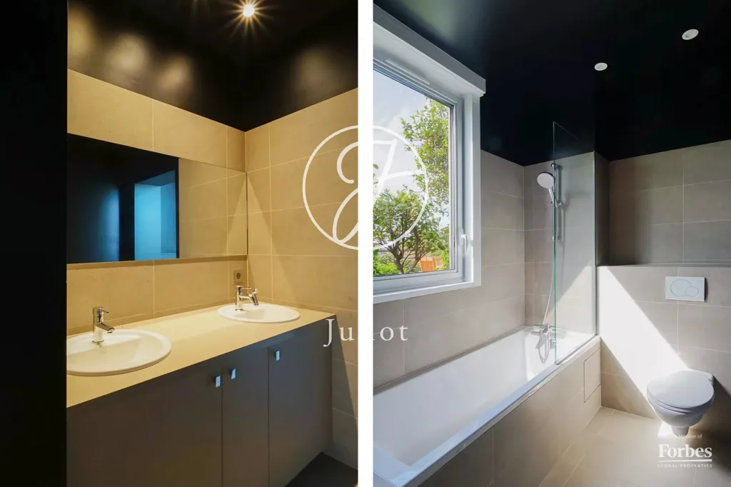Bathrooms - Penthouse with Eiffel Tower View in Paris 75116