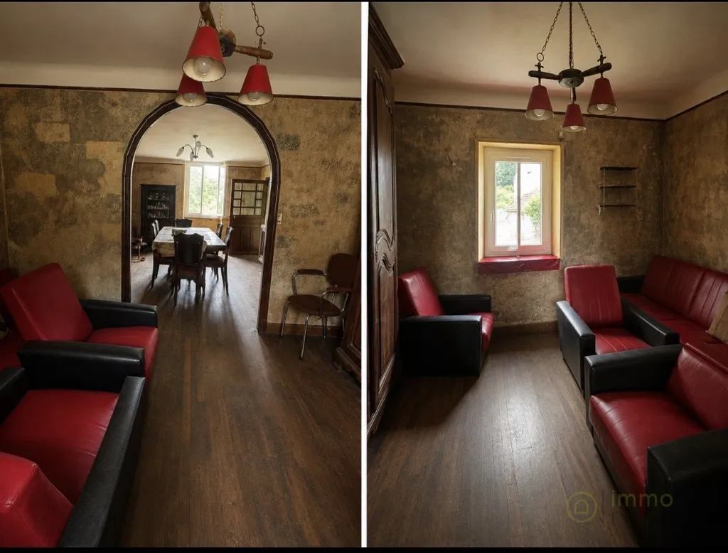 Soggiorno - House with Dependencies and Garden near Aubusson