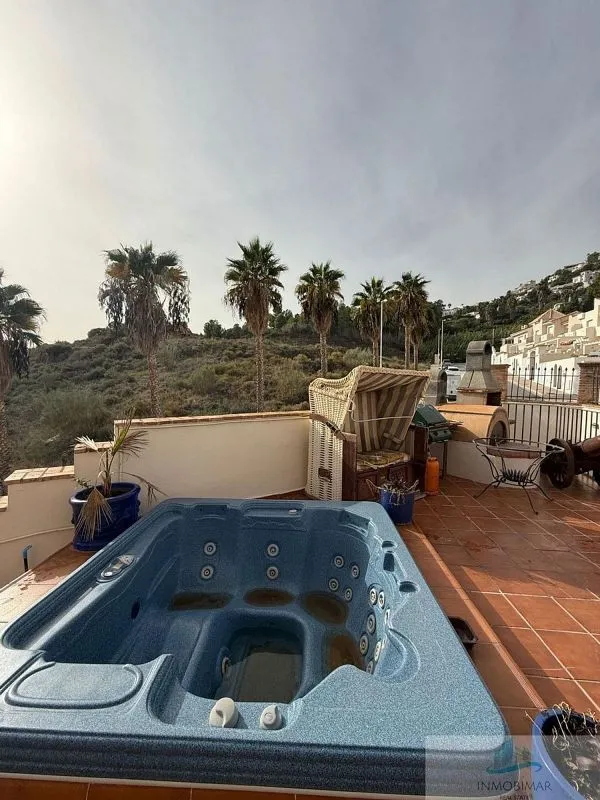 Terrace - Luxury Villa with Sea View in Salobreña